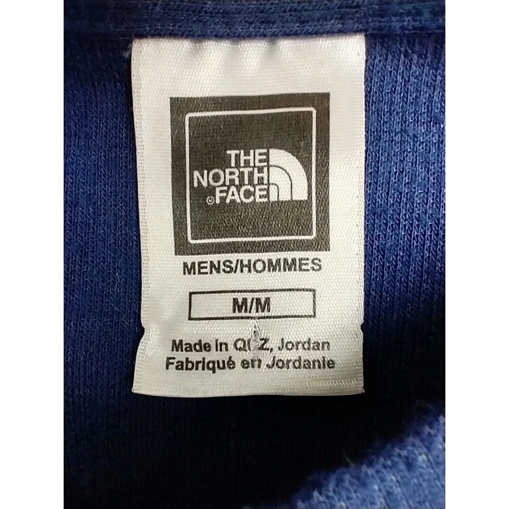 The North Face Mens Vaporwick Short Sleeve T Shirt Size Medium Blue Pocket